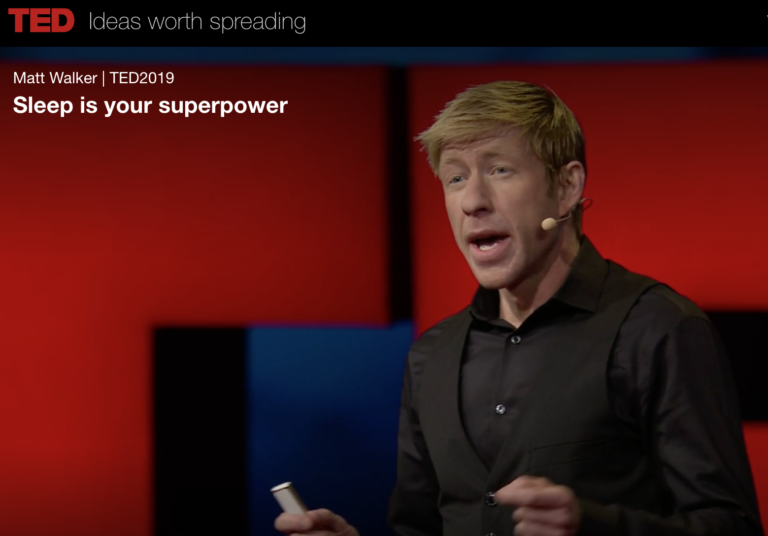 Matt Walker: Sono é seu superpoder
