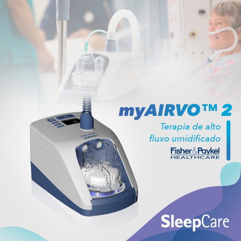 Terapia de alto fluxo domiciliar MyAIRVO 2
