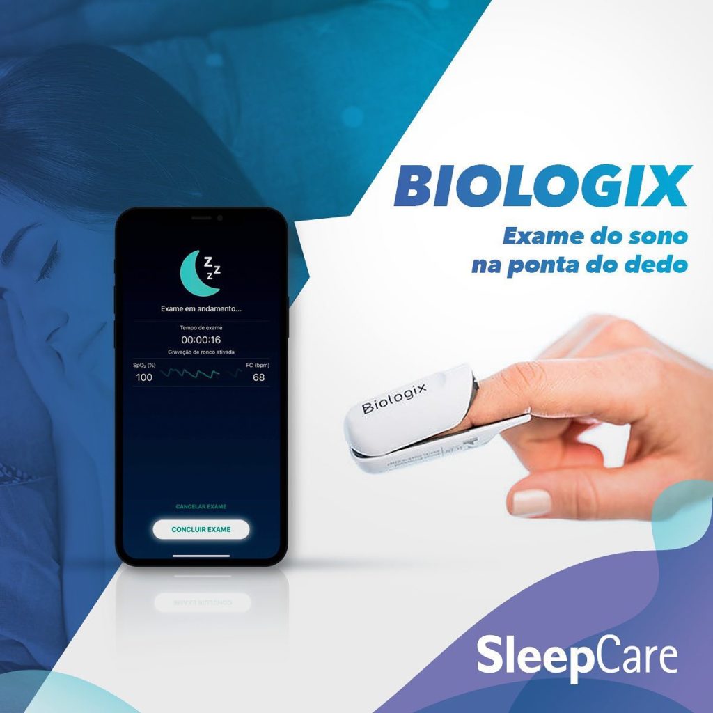 Biologix - Exame do Sono na ponta do dedo