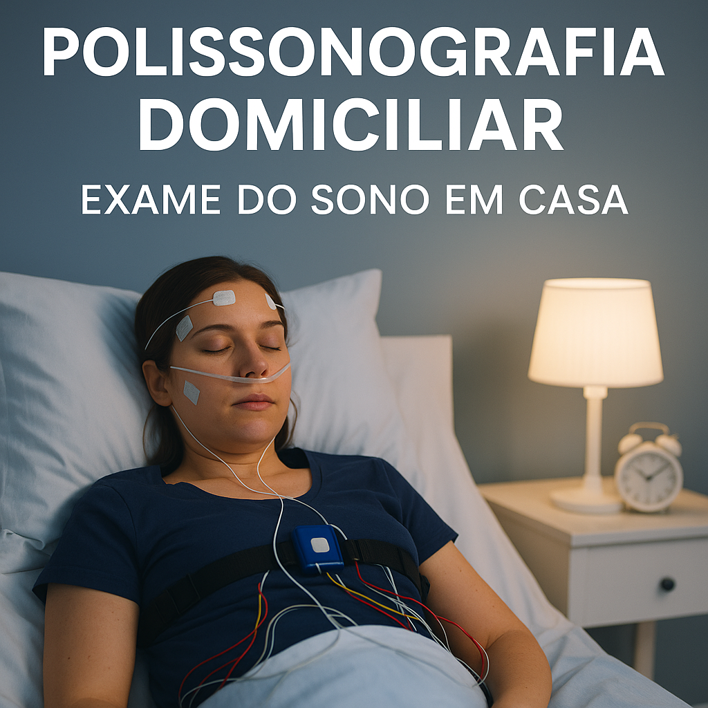 Exame do Sono em Casa (Polissonografia Domiciliar) - SleepCare