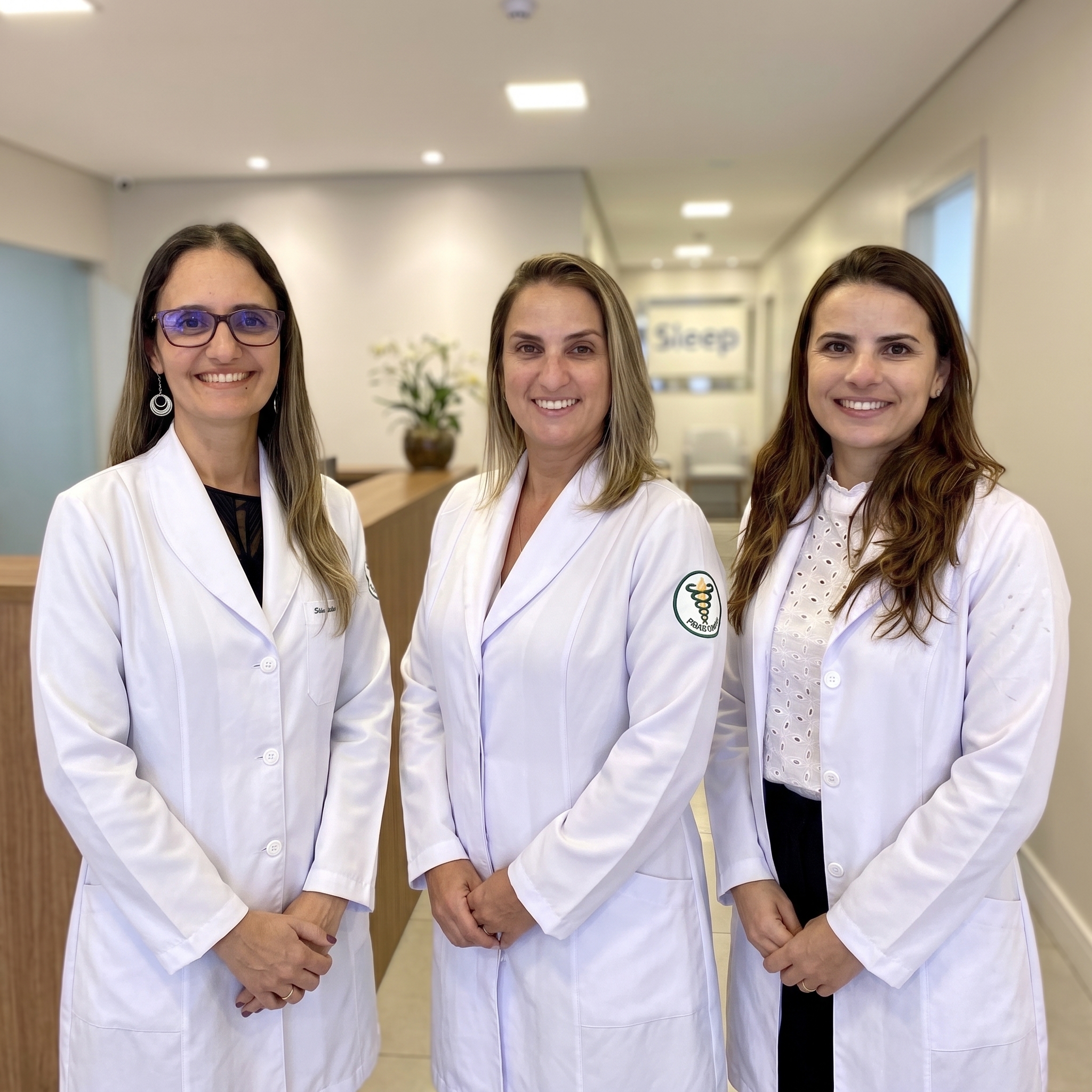 Equipe de fisioterapeutas especializadas da SleepCare
